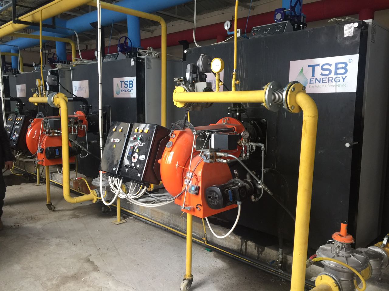 HOT WATER BOILER, Hot Water Producer, Cascade Hot Water System, TSB ENERGY